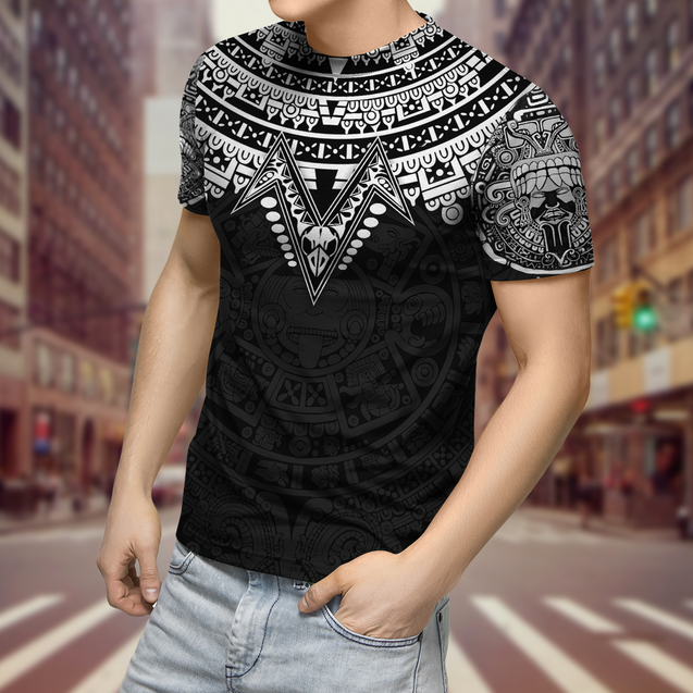 Premium Aztec Mexico 3D All Over Printed Shirts