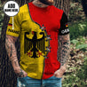 Personalized Name Germany 3D All Over Printed Unisex Shirts Ver 2