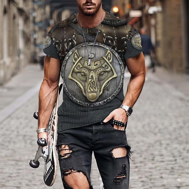 Viking Armor 3D All Over Printed Unisex Shirts