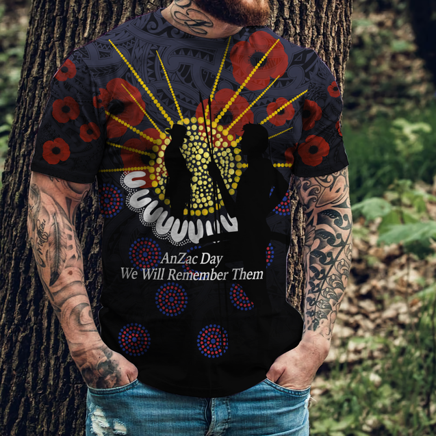 Premium New Zealand Maori And Australia Aboriginal Anzac Day 3D Printed Unisex Shirts TN DD29032101