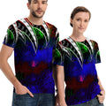 Amazing Polynesian Tattoo And Color Unisex Deluxe Hoodie ML