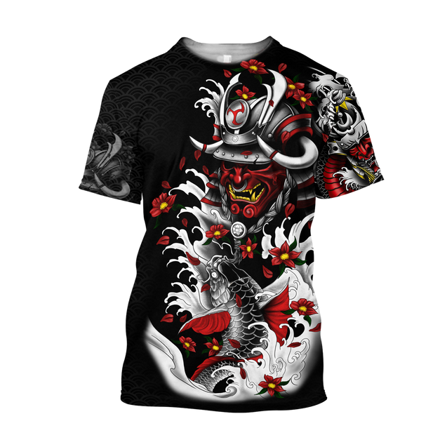 Premium Unisex 3D Printed Samurai Shirts MEI