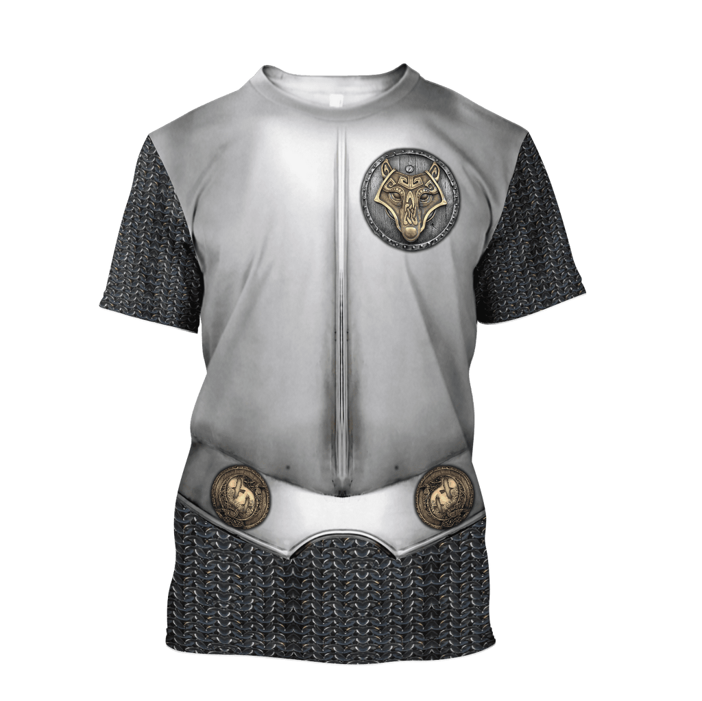 Viking Armor 3D All Over Printed Unisex Shirts
