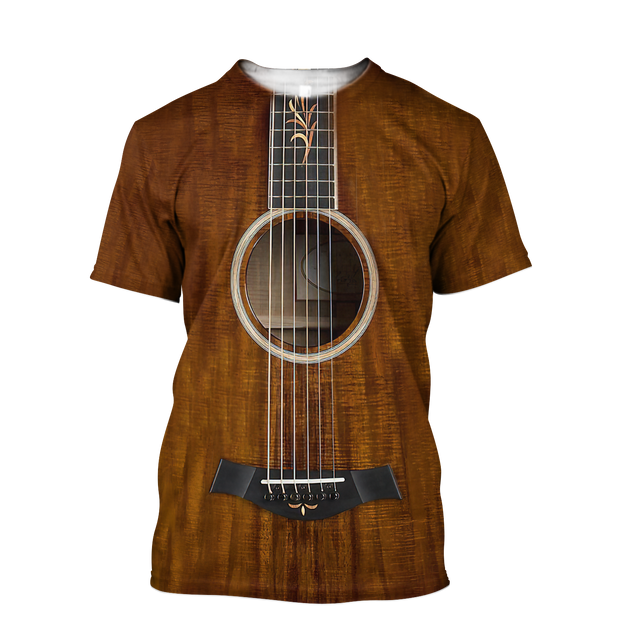 Guitar Musical Instrument 3D All Over Printed Shirts For Men And Women TN