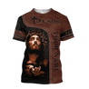 Jesus Persionalized 3D All Over Printed Shirts For Men and Women