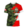 Canadian Armed Forces Veteran 3D All Over Printed Shirts MH13032103