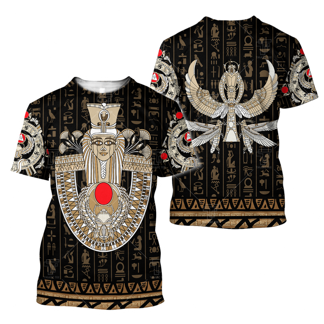 Ancient Egypt ver1 Painting Pattern 3D Tattoo Printed Shirts