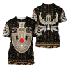 Ancient Egypt ver1 Painting Pattern 3D Tattoo Printed Shirts