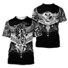 Egyptian Gods Ancient Tattoo black ver unisex 3d print shirts