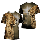 Jesus In My Heart 3D All Over Printed Unisex Shirts