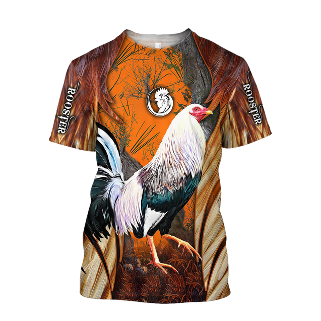 Premium Rooster 3D Printed Unisex Shirts