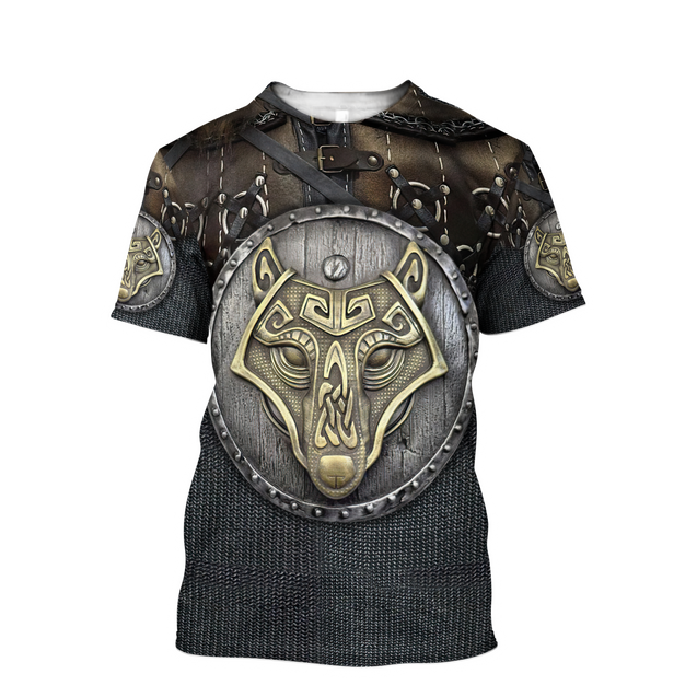 Viking Armor 3D All Over Printed Unisex Shirts