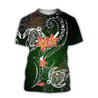 Amazing Polynesian Frangipani And Tattoo Hawaii Style Unisex Deluxe Tshirt ML