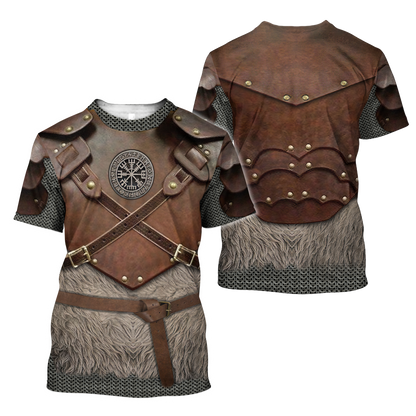 Viking Armor 3D All Over Printed Unisex Shirts