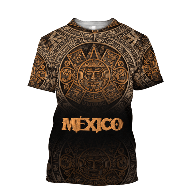 Aztec Mexico Hoodie Personalized 3D All Over Printed Shirts VP06032101