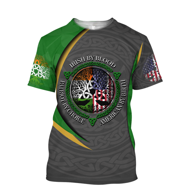 Irish Saint Patrick's Day 3D Printed Unisex Shirts TN