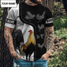 Personalized Rooster 3D Printed Unisex Shirts DD04052106