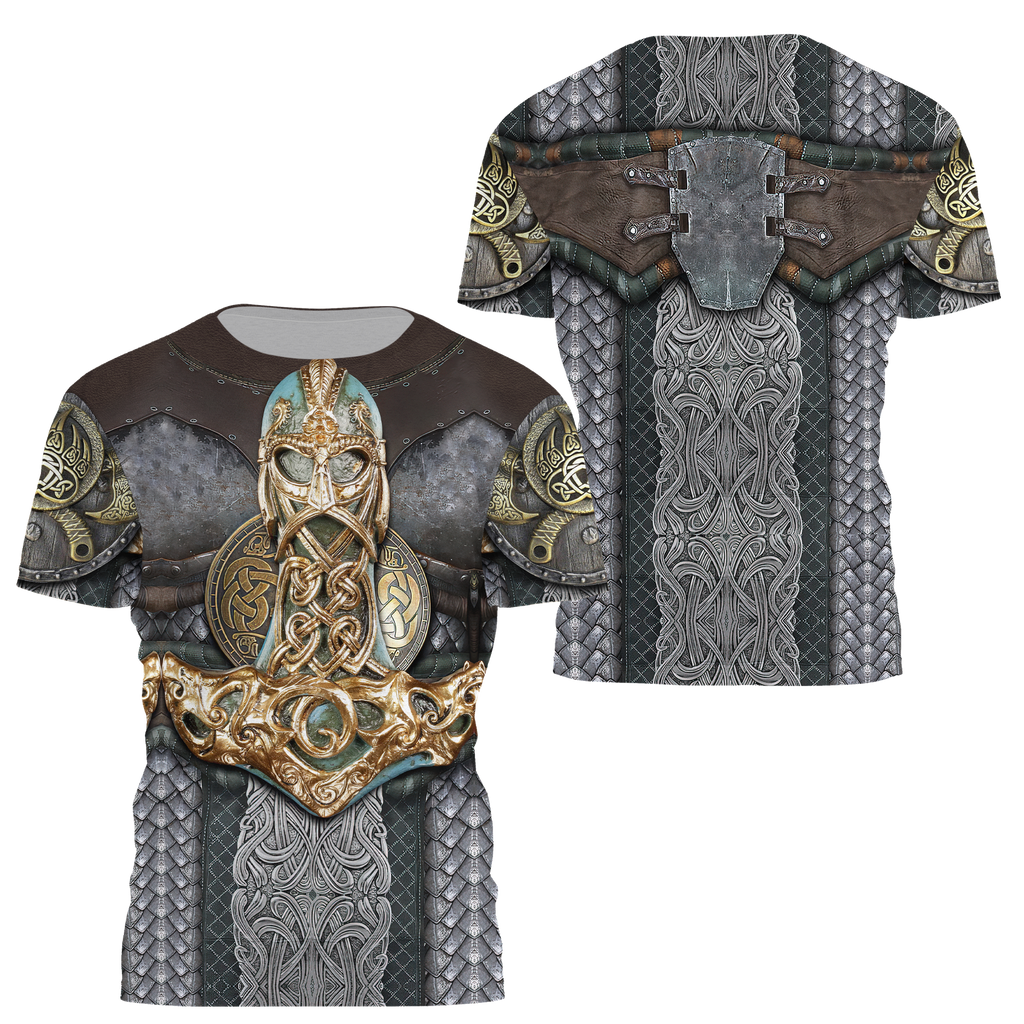 Viking Armor 3D All Over Printed Unisex Shirts