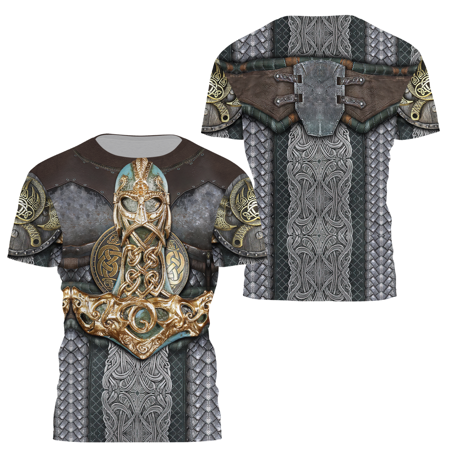 Viking Armor 3D All Over Printed Unisex Shirts