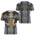 Viking Armor 3D All Over Printed Unisex Shirts