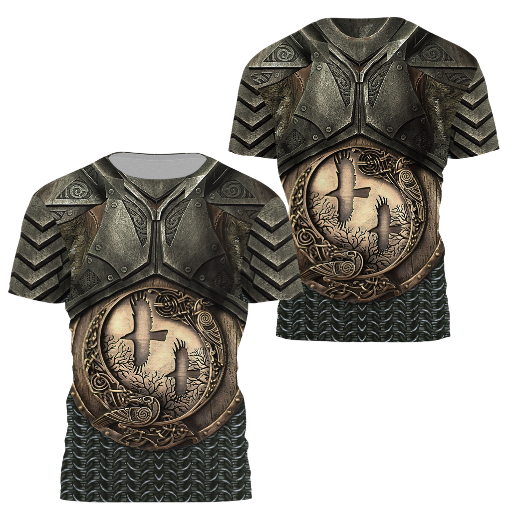 Viking Armor 3D All Over Printed Unisex Shirts
