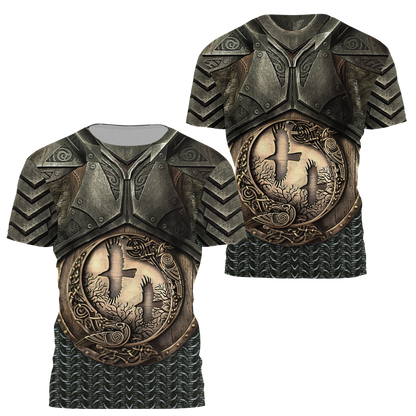 Viking Armor 3D All Over Printed Unisex Shirts