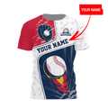 Customize Name Baseball Combo T-Shirt / Board Short