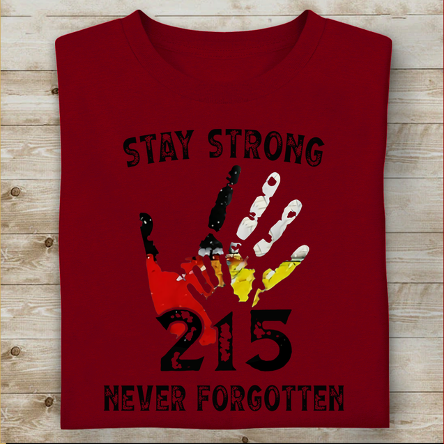 Stay Strong Native American T-Shirt DA27012205