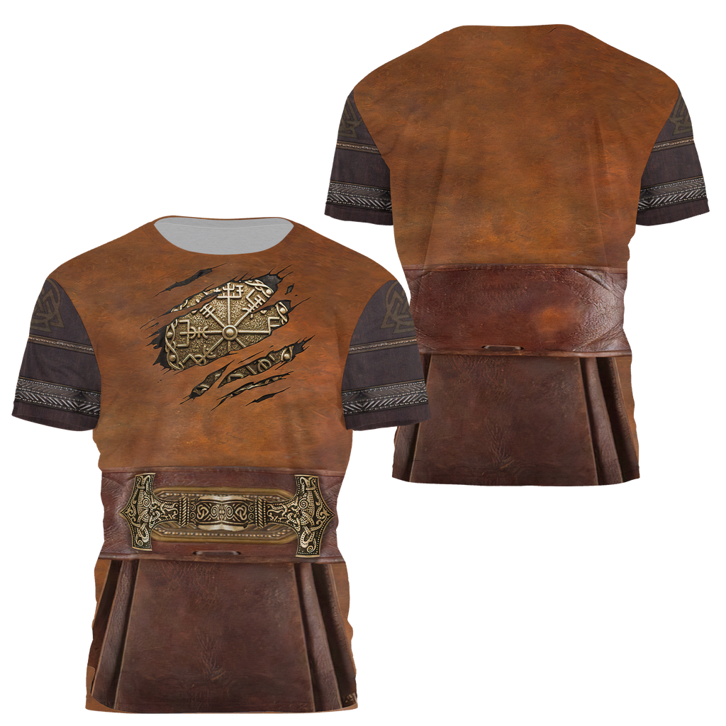 Viking Armor 3D All Over Printed Unisex Shirts