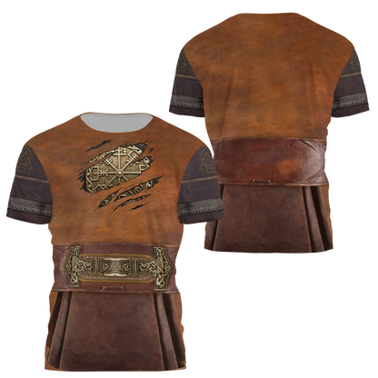 Viking Armor 3D All Over Printed Unisex Shirts