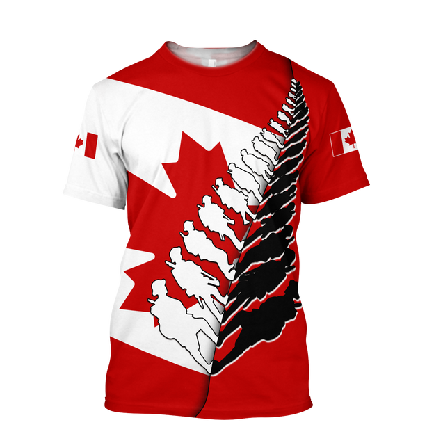 Canadian Veteran - Remembrance Day 3D All Over Printed Clothes TNA15032103.S1