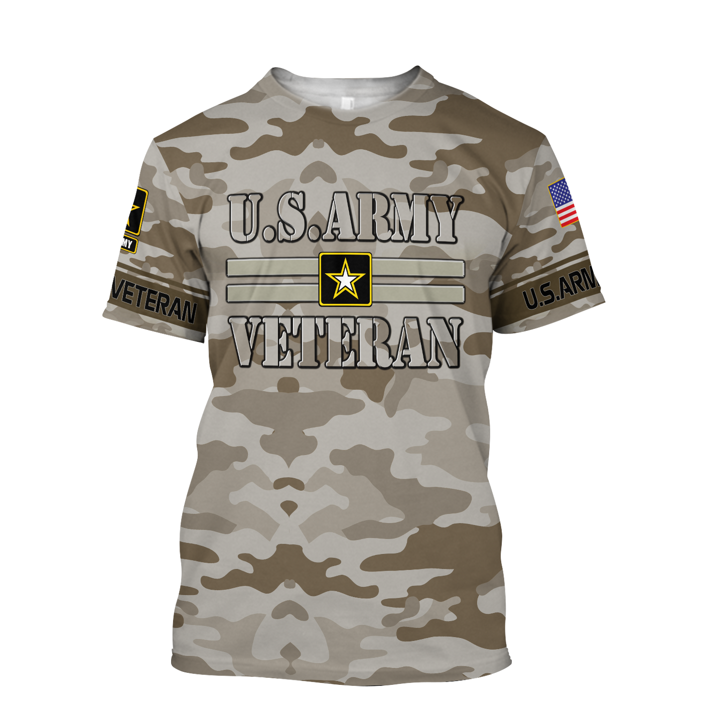 US Army Veteran 3D All Over Printed Shirts PD07122001