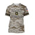 US Army Veteran 3D All Over Printed Shirts PD07122001