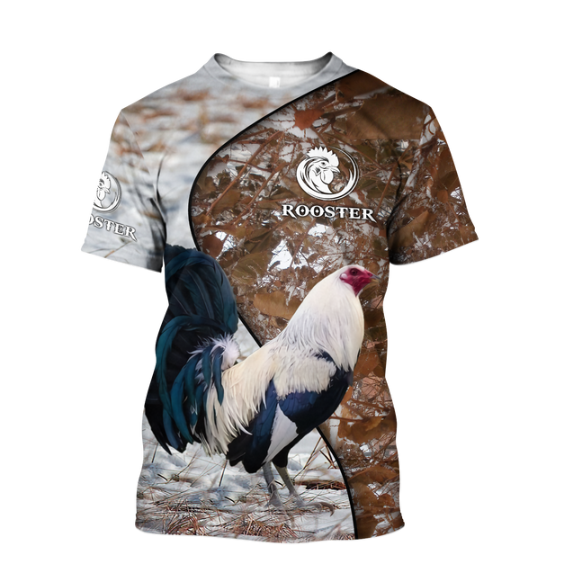 Premium Rooster 3D Printed Unisex Shirts