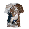 Premium Rooster 3D Printed Unisex Shirts