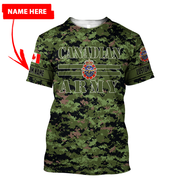 Personalized Name XT Canadian Veteran - Jesus 3D All Over Printed Shirts PD08032102