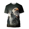 Eagle And Wolf Native American 3D Hoodie Shirt For Men And Women LAM