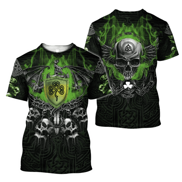 Irish Saint Patrick Day 3D All Over Printed Unisex Shirt