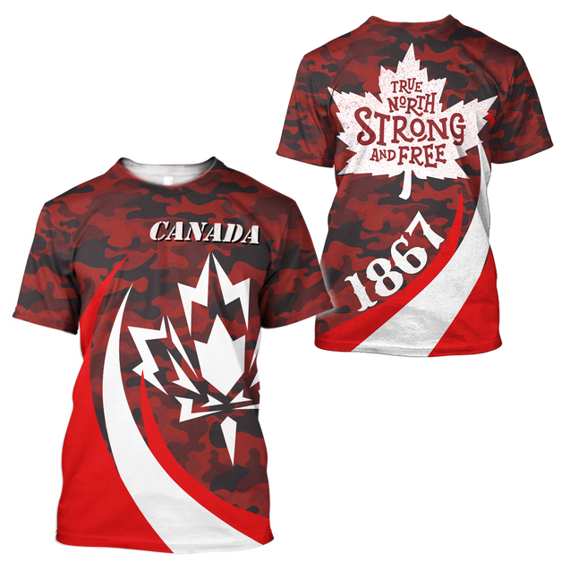 Canada Day 3D Printed Clothes SN27032102 XT
