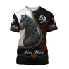 Friesian Horse 3D All Over Printed Shirts For Men And Women TR1711204