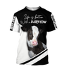 Love Dairy Cow - Happy Farm 3D Hoodie Shirt For Men And Women LAM