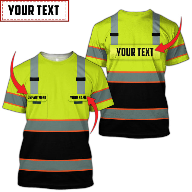 Customize Name Heavy Equipment Operator 3D All Over Printed Unisex Shirts