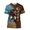 Native Horse American Paint Horse 3D All Over Printed Shirts For Men And Women TR1911201ND
