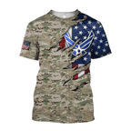 United States Air Force 3D All Over Printed Unisex Shirts