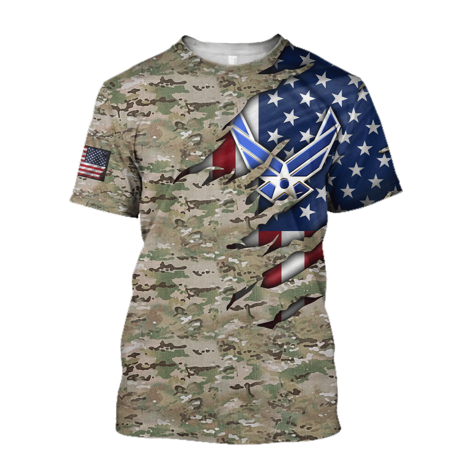 United States Air Force 3D All Over Printed Unisex Shirts