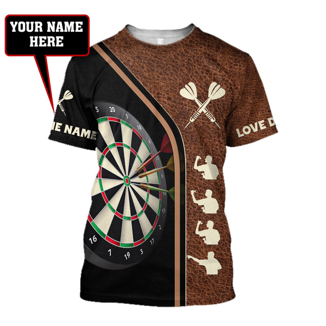 Darts No 2 Personalized Name Premium 3D All Over Unisex Hoodie ML