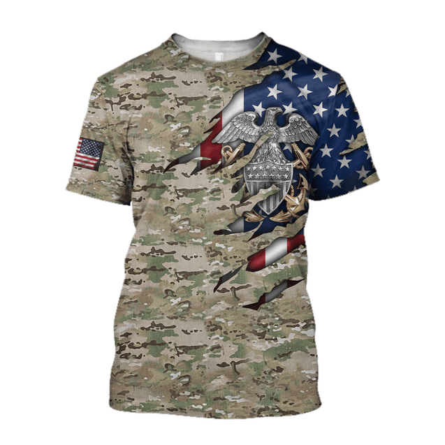 United States Navy 3D All Over Printed Unisex Shirts