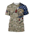 United States Coast Guard 3D All Over Printed Unisex Shirts