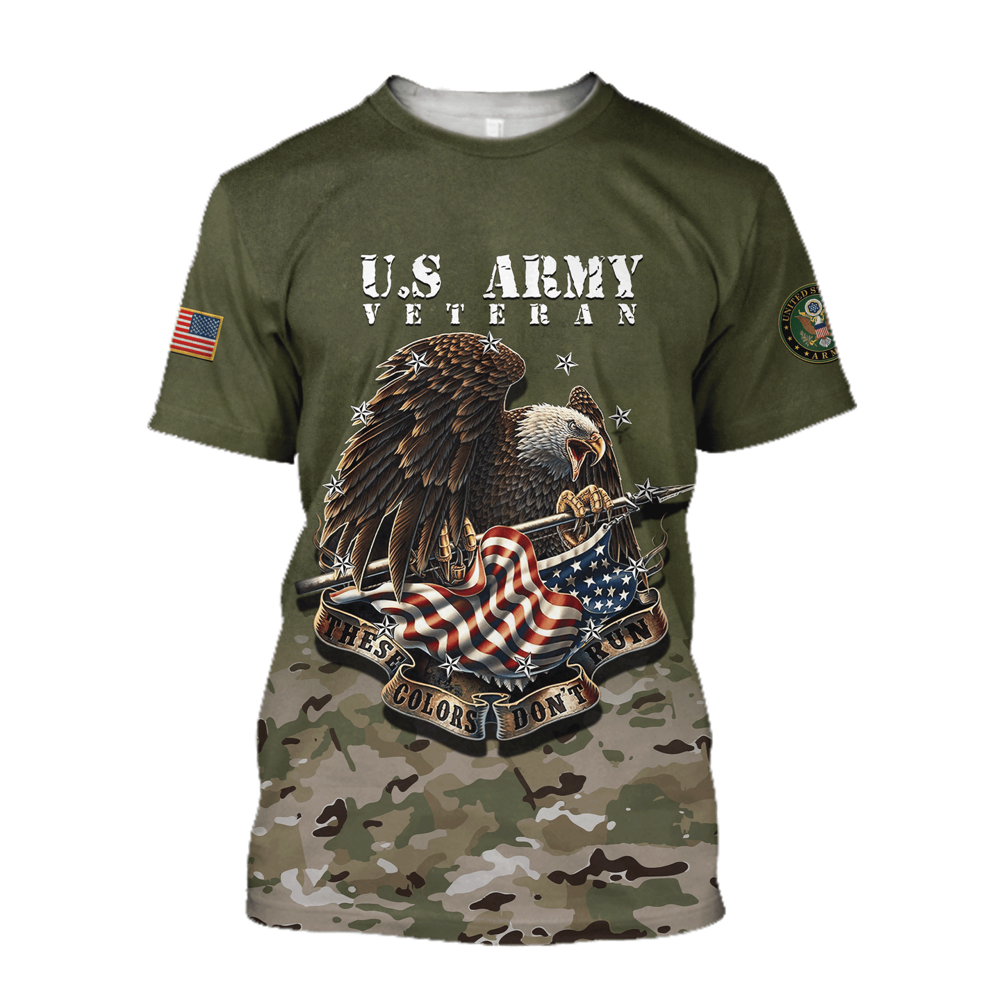 US Veteran 3D All Over Printed Hoodie AM25052102