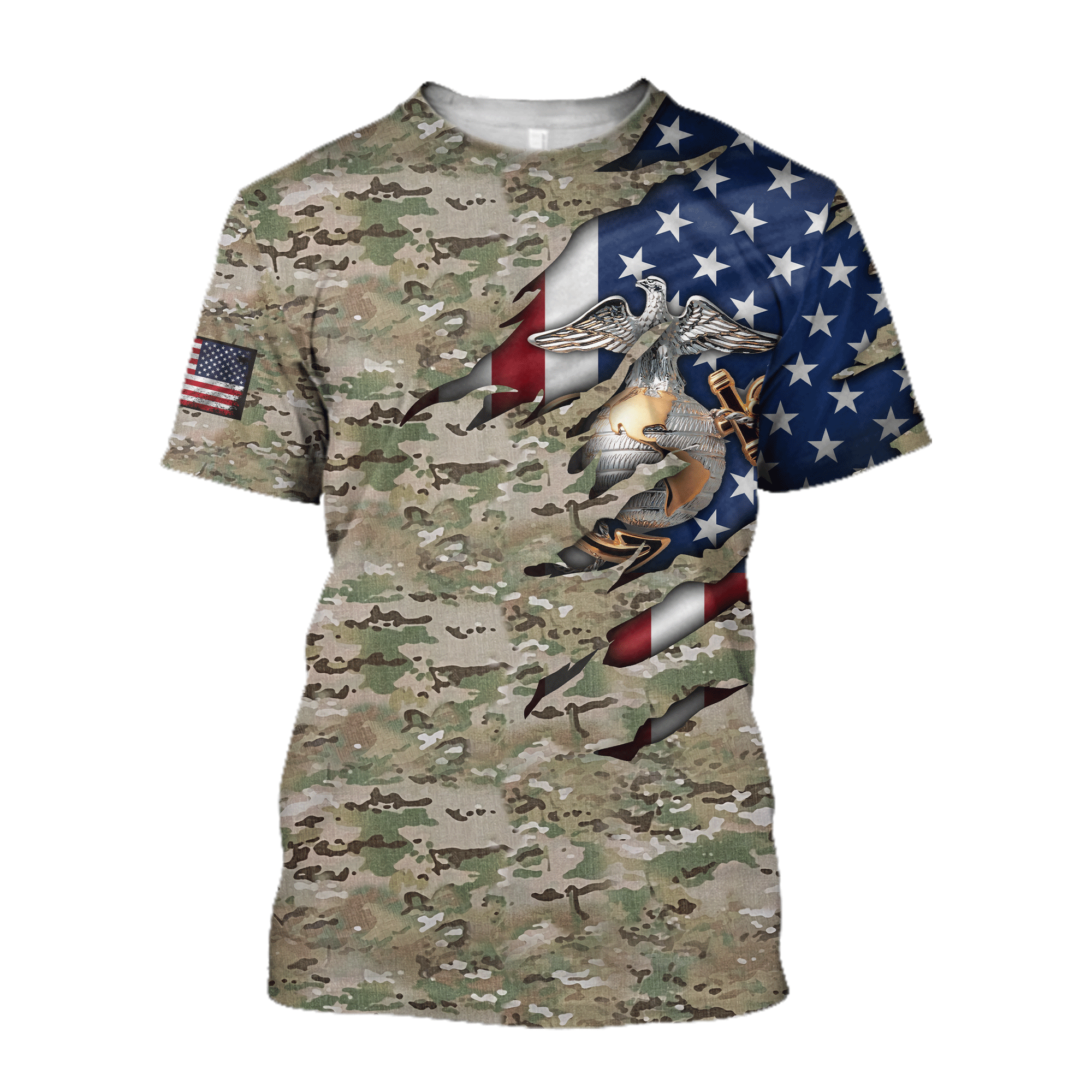 United States Marine Corps 3D All Over Printed Unisex Shirts